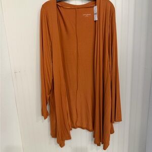 Lane Bryant Rust Cardigan